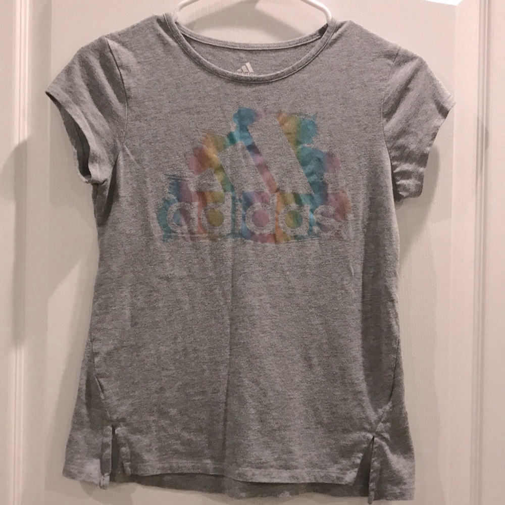 Girls knit Adidas top